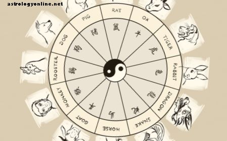 Tableau d'astrologie chinoise: mois, jour et heure des animaux de naissance et leur signification