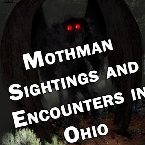 Mothman novērojumi un tikšanās Ohaio