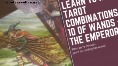 Naučite se brati kombinacije kartic Tarot: 10 palic in cesar
