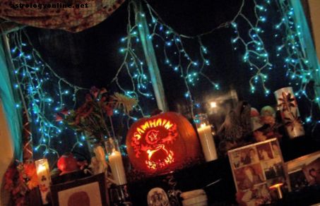 Колело на годината Wiccan: кореспонденции, асоциации и традиции на Samhain